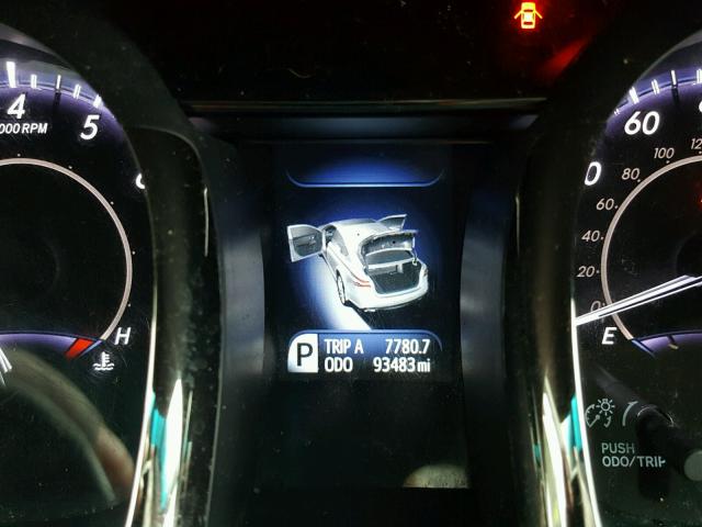 4T1BK1EB7DU043618 - 2013 TOYOTA AVALON BAS WHITE photo 8