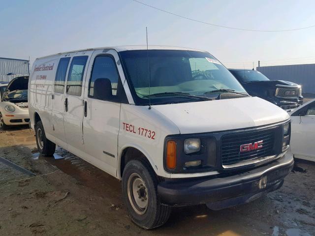 1GTHG39R411140825 - 2001 GMC SAVANA G35 WHITE photo 1