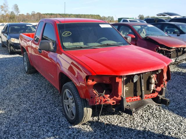 1GCCS196248145861 - 2004 CHEVROLET COLORADO RED photo 1