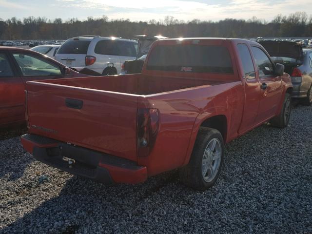 1GCCS196248145861 - 2004 CHEVROLET COLORADO RED photo 4