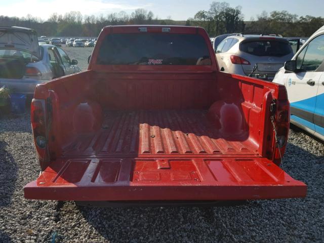 1GCCS196248145861 - 2004 CHEVROLET COLORADO RED photo 6