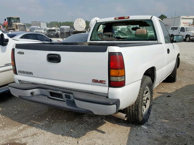 1GTEC14X65Z101900 - 2005 GMC NEW SIERRA WHITE photo 4