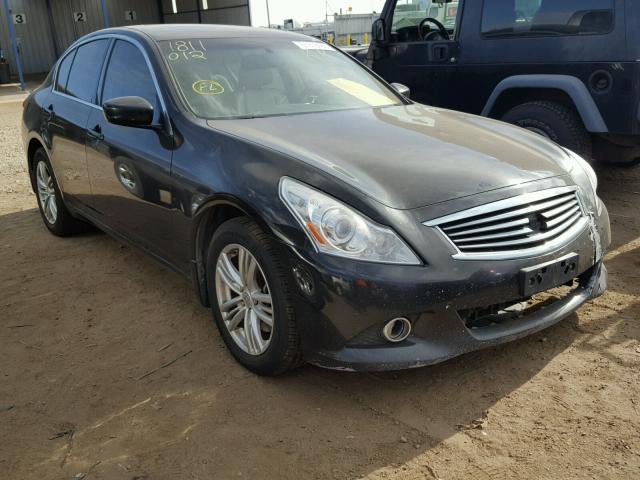 JN1CV6AR6CM975536 - 2012 INFINITI G37 BLACK photo 1