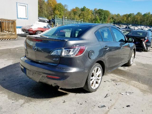 JM1BL1S66A1145563 - 2010 MAZDA 3 S GRAY photo 4