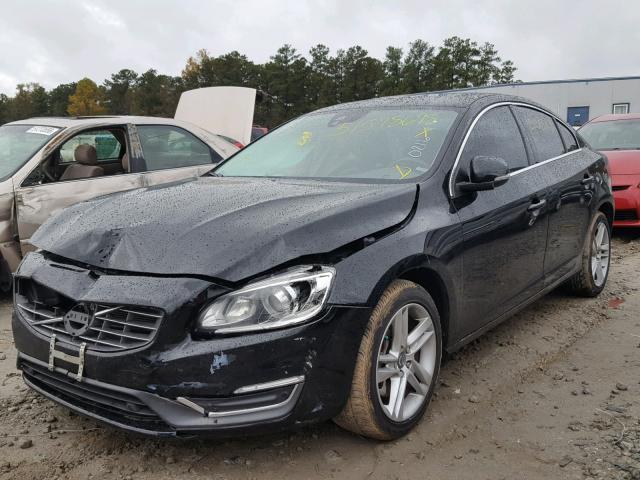 YV1612TKXF1350216 - 2015 VOLVO S60 PREMIE BLACK photo 2