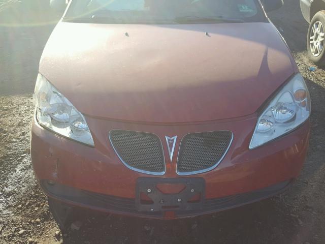 1G2ZH578364117229 - 2006 PONTIAC G6 GT RED photo 7