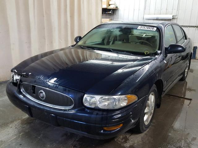 1G4HR54K54U184508 - 2004 BUICK LESABRE LI BLUE photo 2