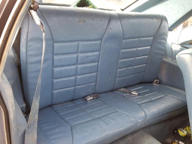 1MEBP67B0BF625995 - 1981 MERCURY CAPRI BLUE photo 6