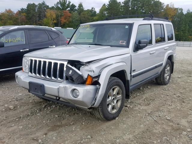 1J8HG48KX7C628287 - 2007 JEEP COMMANDER ვერცხლისფერი ფოტო 2