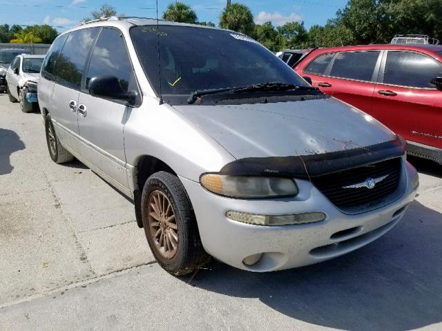 1C4GP64L2YB599422 - 2000 CHRYSLER TOWN & COU SILVER photo 1