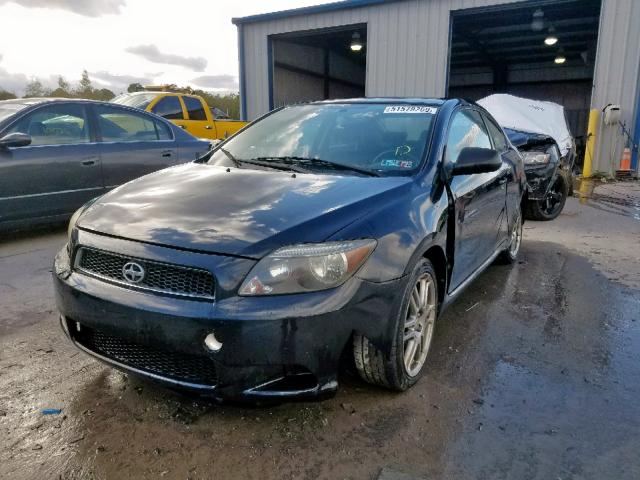 JTKDE177260082455 - 2006 TOYOTA SCION TC შავი ფოტო 2