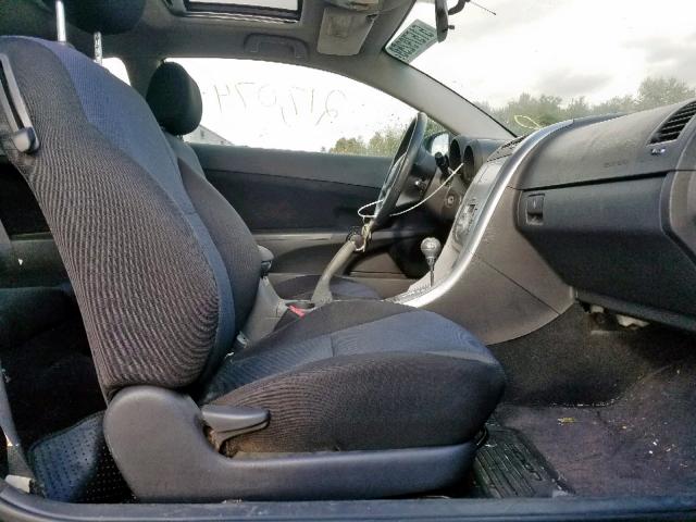 JTKDE177260082455 - 2006 TOYOTA SCION TC შავი ფოტო 5