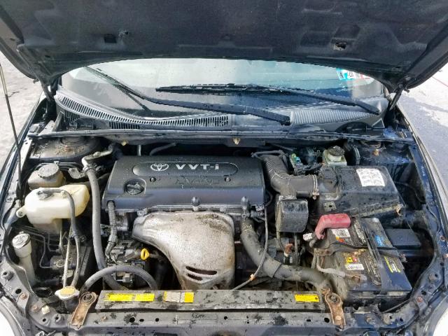 JTKDE177260082455 - 2006 TOYOTA SCION TC შავი ფოტო 7