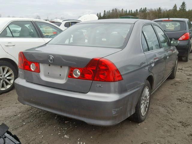 2HHES36885H103228 - 2005 ACURA 1.7EL PREM GRAY photo 4