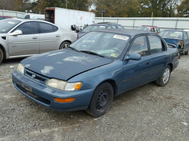 2T1BB02E6TC147946 - 1996 TOYOTA COROLLA DX BLUE photo 2