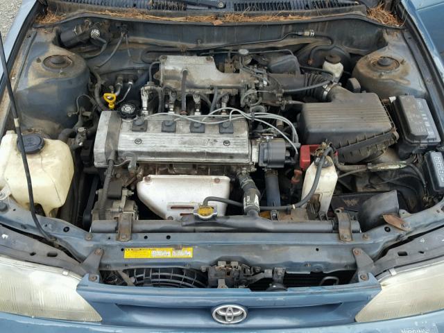 2T1BB02E6TC147946 - 1996 TOYOTA COROLLA DX BLUE photo 7