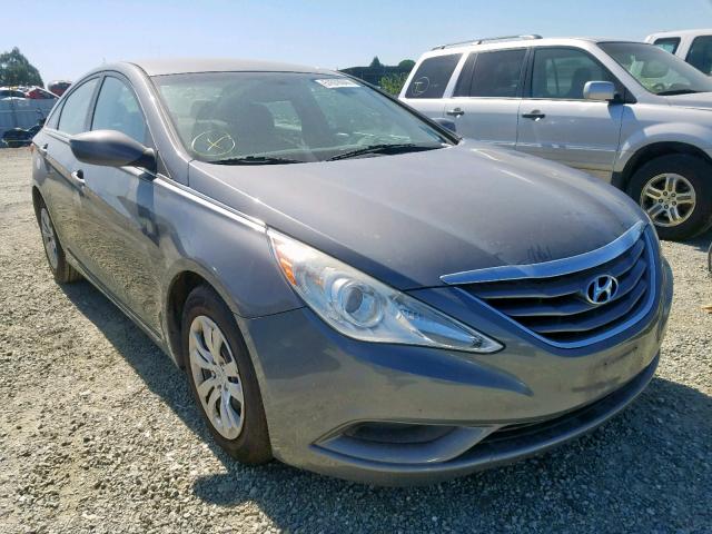 5NPEB4AC1BH258954 - 2011 HYUNDAI SONATA GLS GRAY photo 1