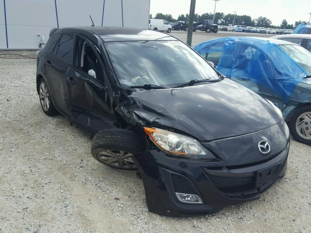 JM1BL1K67B1366512 - 2011 MAZDA 3 S BLACK photo 1