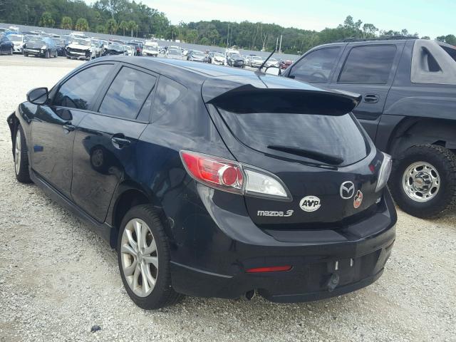 JM1BL1K67B1366512 - 2011 MAZDA 3 S BLACK photo 3