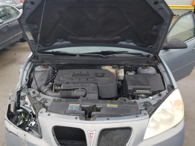 1G2ZF58B274257161 - 2007 PONTIAC G6 VALUE L GRAY photo 7