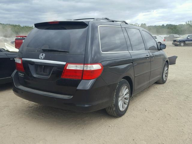 5FNRL38847B012125 - 2007 HONDA ODYSSEY TO BLACK photo 4