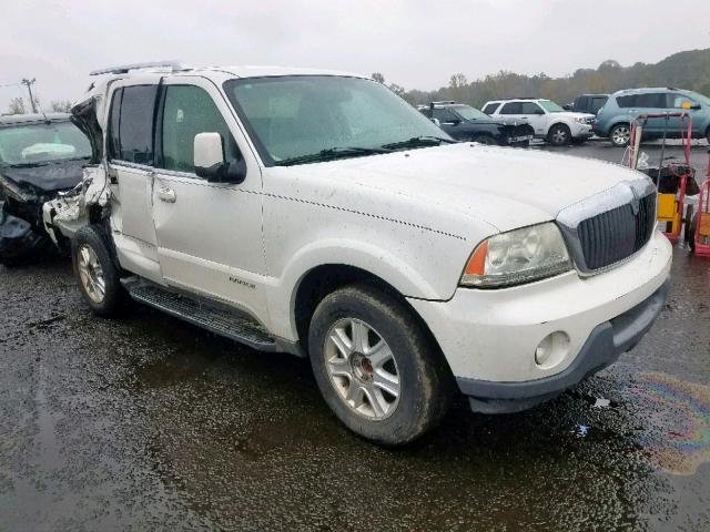5LMEU88H54ZJ03945 - 2004 LINCOLN AVIATOR 白色 照片 1