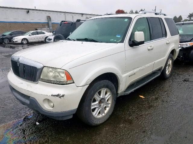 5LMEU88H54ZJ03945 - 2004 LINCOLN AVIATOR 白色 照片 2