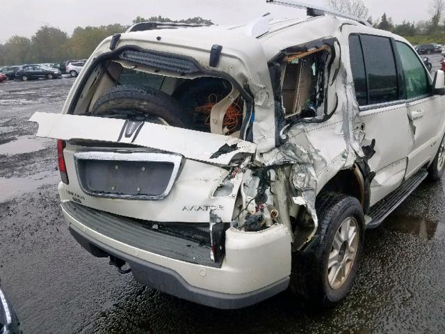 5LMEU88H54ZJ03945 - 2004 LINCOLN AVIATOR 白色 照片 9