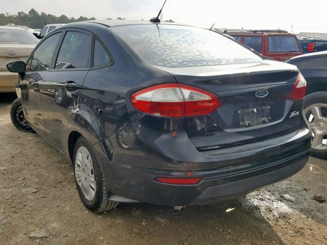 3FADP4AJ8EM110705 - 2014 FORD FIESTA S BLACK photo 3