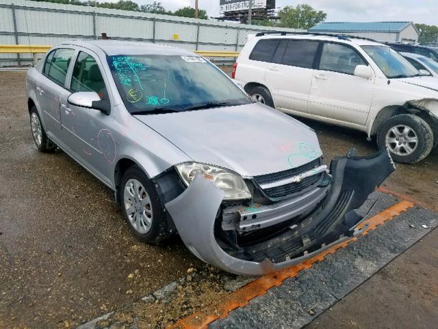 1G1AD5F5XA7152202 - 2010 CHEVROLET COBALT 1LT SILVER photo 1