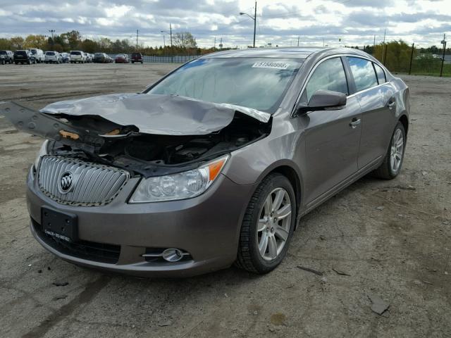 1G4GC5EG6AF229365 - 2010 BUICK LACROSSE C BROWN photo 2