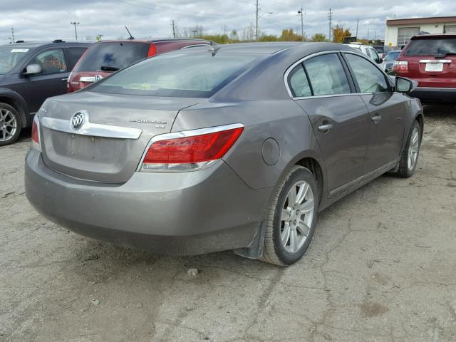 1G4GC5EG6AF229365 - 2010 BUICK LACROSSE C BROWN photo 4