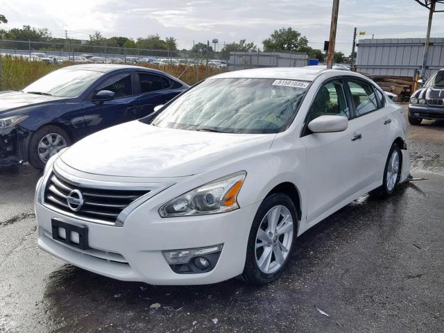 1N4AL3AP4DC101934 - 2013 NISSAN ALTIMA 2.5 WHITE photo 2