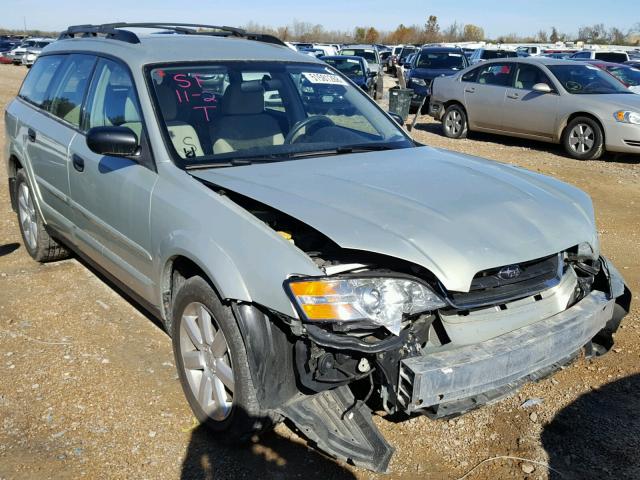 4S4BP61C767357719 - 2006 SUBARU LEGACY OUT SILVER photo 1