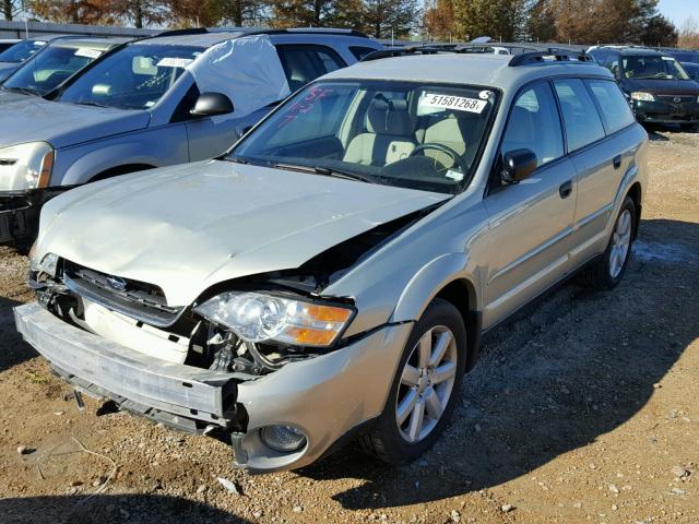 4S4BP61C767357719 - 2006 SUBARU LEGACY OUT SILVER photo 2