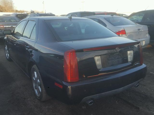 1G6DW677470136179 - 2007 CADILLAC STS BLACK photo 3