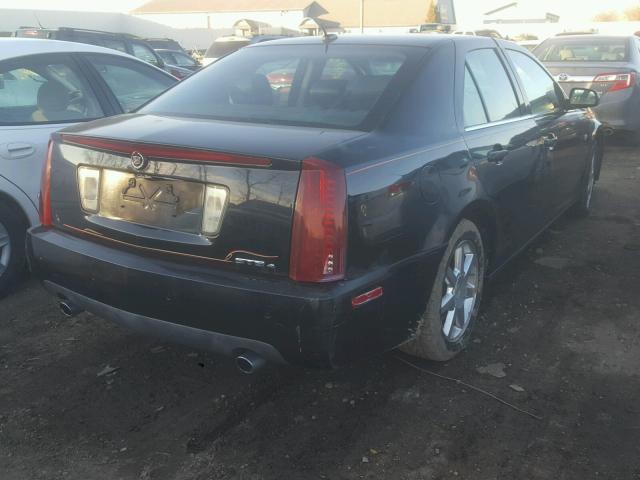 1G6DW677470136179 - 2007 CADILLAC STS BLACK photo 4