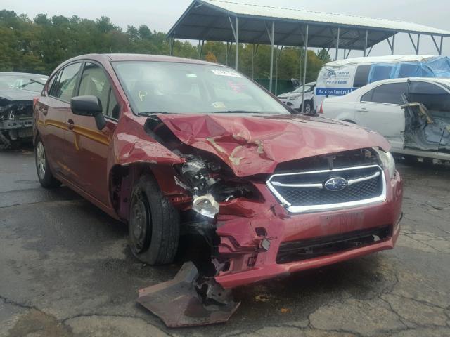 JF1GPAA68FH255613 - 2015 SUBARU IMPREZA BA MAROON photo 1