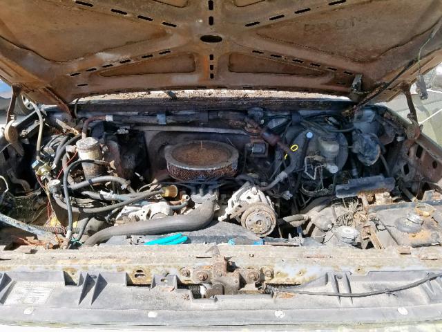 1FMEU15H8LLA30585 - 1990 FORD BRONCO U10 TWO TONE photo 7