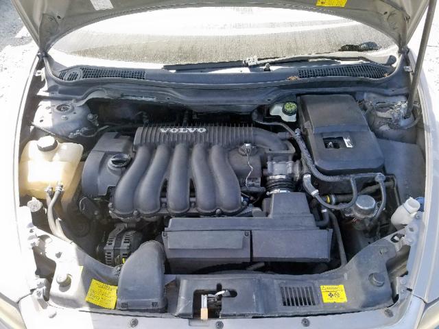 YV1MS382042027254 - 2004 VOLVO S40 2.4I SILVER photo 7