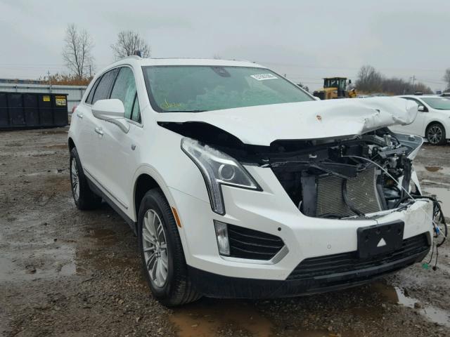 1GYKNBRS1HZ327258 - 2017 CADILLAC XT5 LUXURY WHITE photo 1