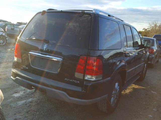 5LMEU68H34ZJ51609 - 2004 LINCOLN AVIATOR 黑色 照片 4