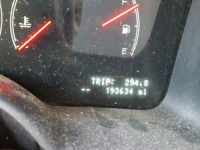 5LMEU68H34ZJ51609 - 2004 LINCOLN AVIATOR 黑色 照片 8