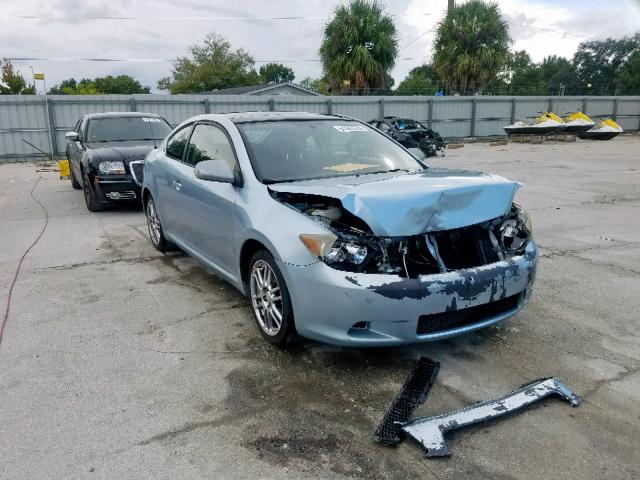 JTKDE177850029841 - 2005 TOYOTA SCION TC BLUE photo 1