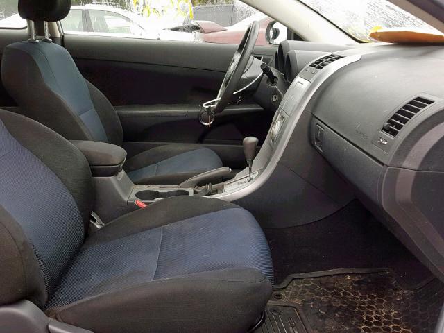 JTKDE177850029841 - 2005 TOYOTA SCION TC BLUE photo 5