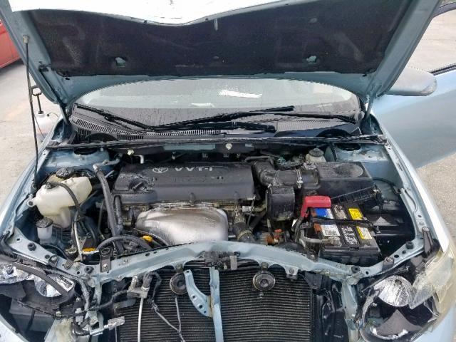 JTKDE177850029841 - 2005 TOYOTA SCION TC BLUE photo 7