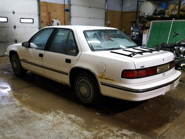 2G1WL54T3N1116462 - 1992 CHEVROLET LUMINA WHITE photo 3