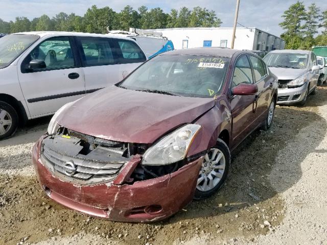 1N4AL2AP4AN471372 - 2010 NISSAN ALTIMA BAS BURGUNDY photo 2