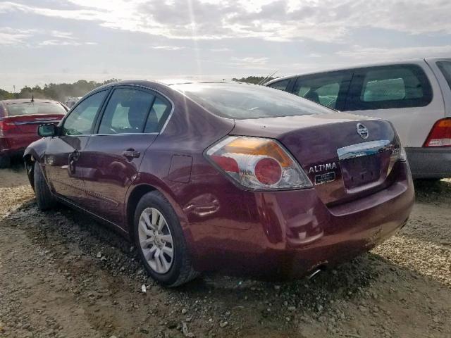 1N4AL2AP4AN471372 - 2010 NISSAN ALTIMA BAS BURGUNDY photo 3