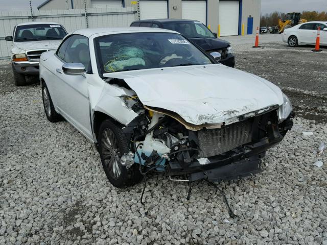 1C3BC7EG3BN530116 - 2011 CHRYSLER 200 LIMITE WHITE photo 1